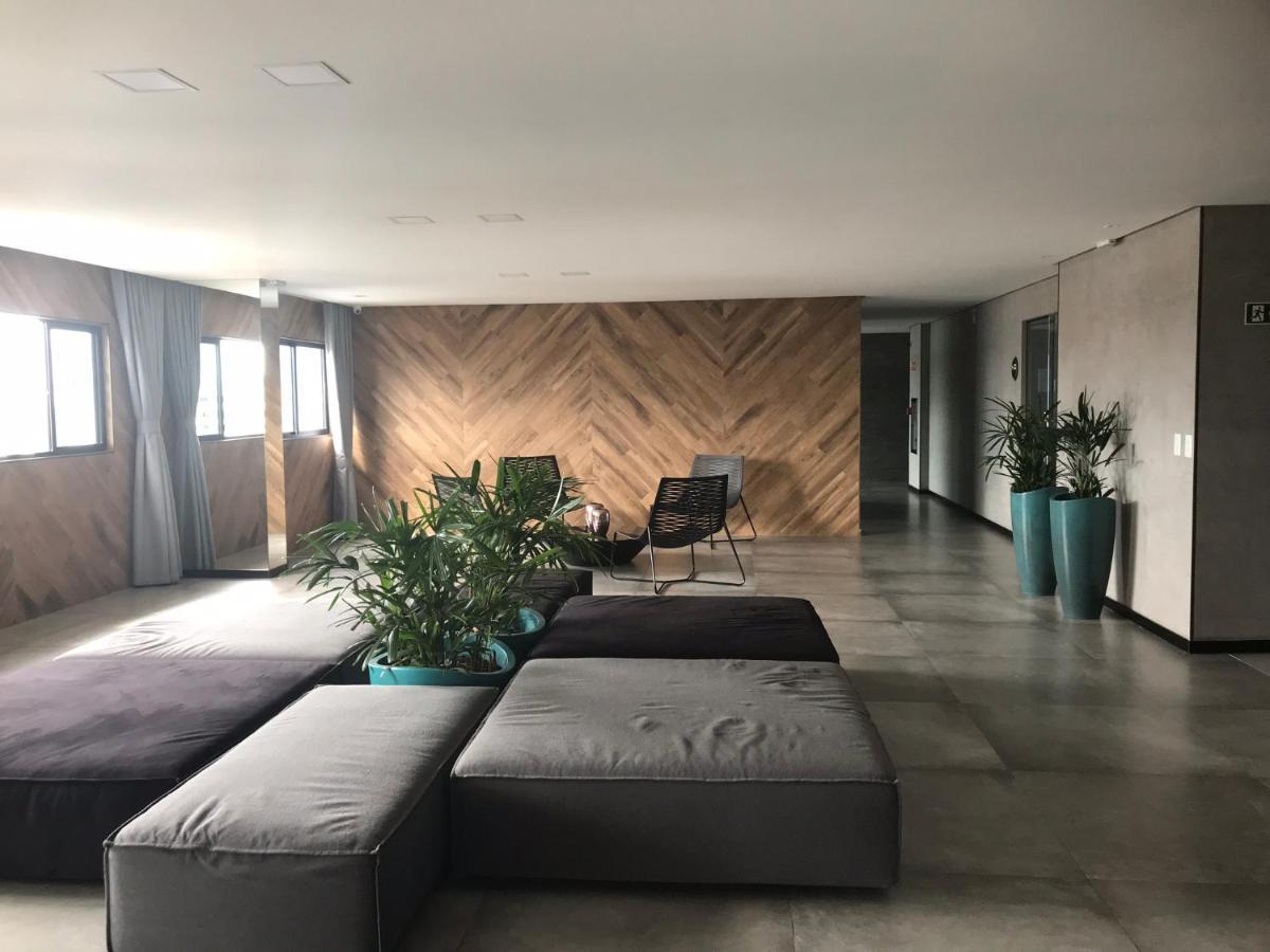 LUXO 1406 - Quarto e Sala com Varanda Frente Mar Ponta Verde Maceió Exterior foto
