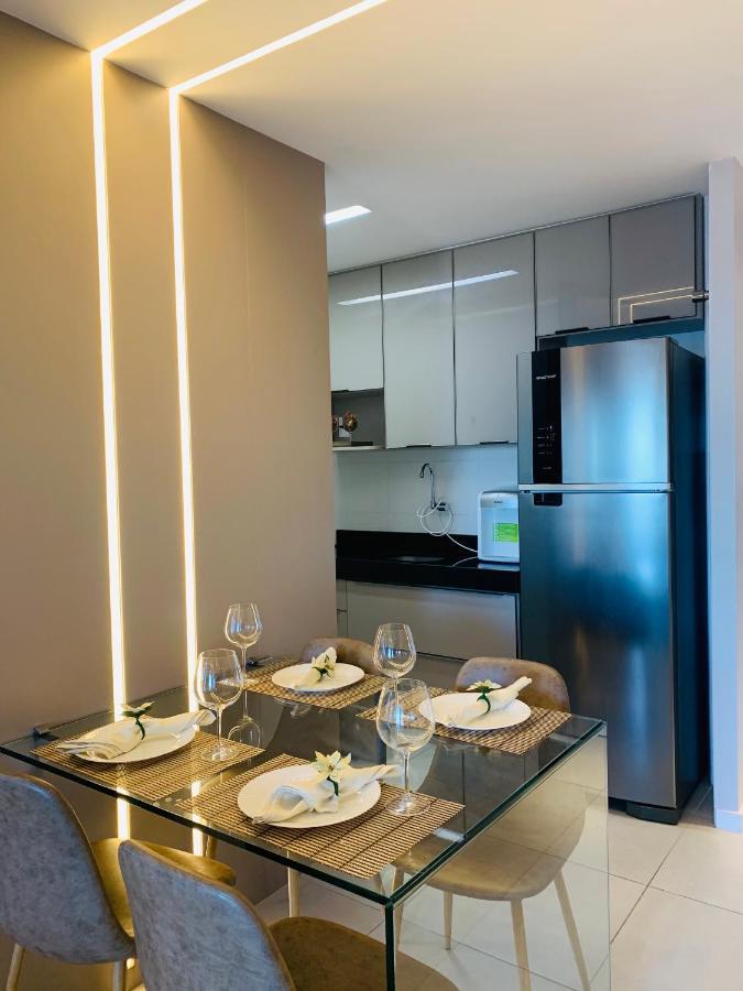 LUXO 1406 - Quarto e Sala com Varanda Frente Mar Ponta Verde Maceió Exterior foto