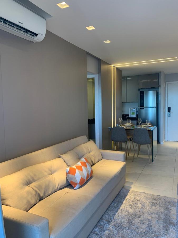LUXO 1406 - Quarto e Sala com Varanda Frente Mar Ponta Verde Maceió Exterior foto